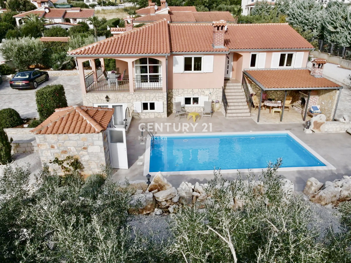 POREČ, DINTORNI, OTTIMA CASA CON VISTA MARE