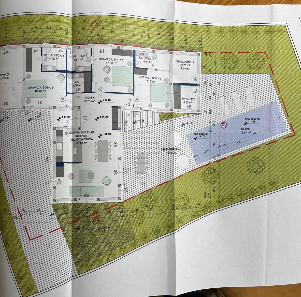 BADERNA, IN VENDITA SPLENDIDA NUOVA CASA AL PIANO TERRA CON PISCINA E VISTA SULLA NATURA
