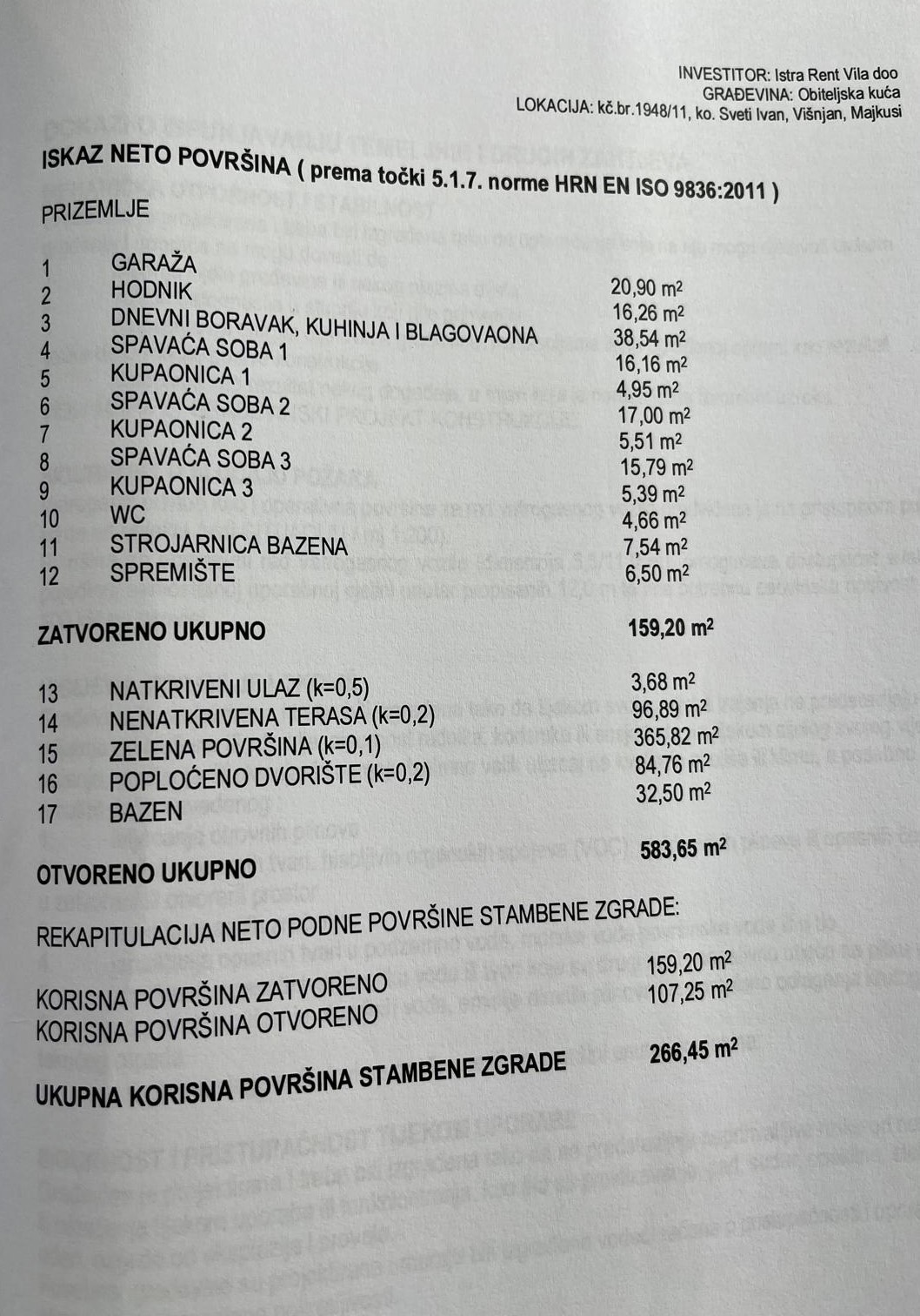 BADERNA, IN VENDITA SPLENDIDA NUOVA CASA AL PIANO TERRA CON PISCINA E VISTA SULLA NATURA