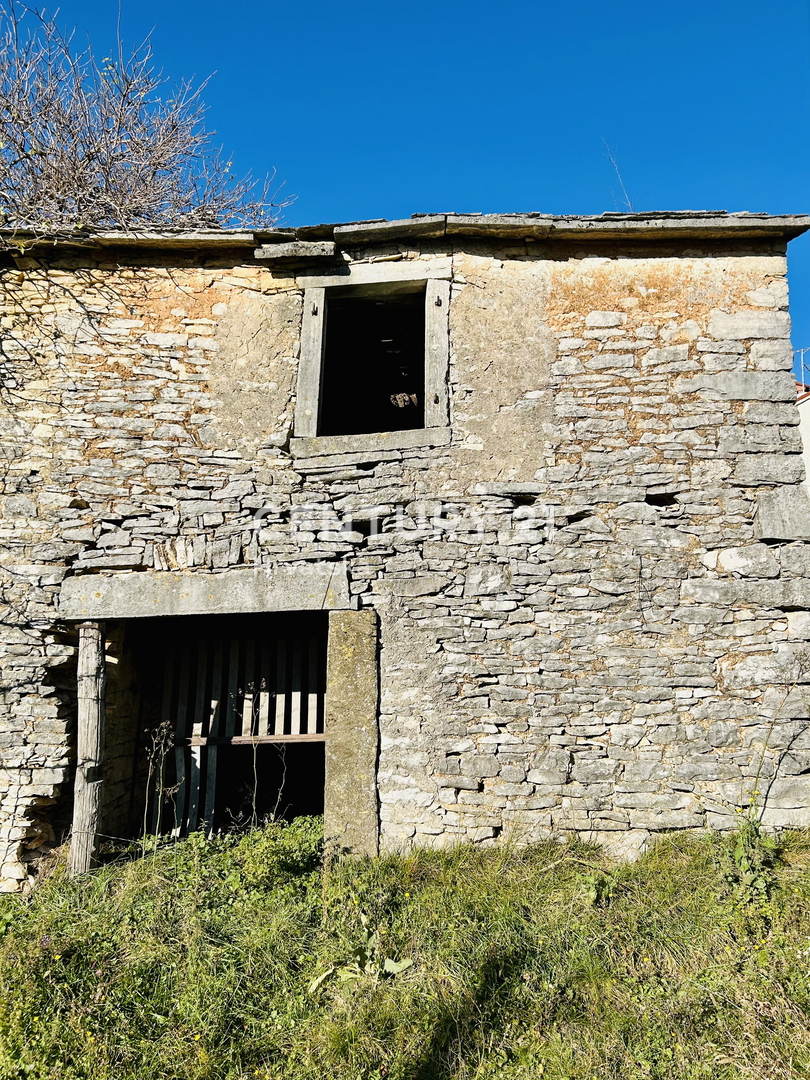 OPRTALJ, DINTORNI, CASA INDIPENDENTE IN PIETRA CON VISTA MARE