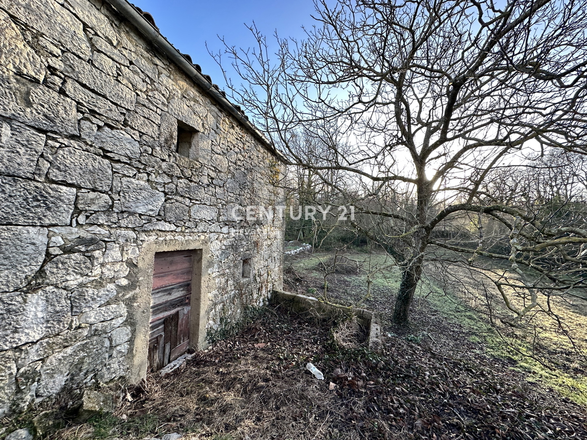 PIĆAN, CASA IN PIETRA DA RISTRUTTURARE CON BEL GIARDINO