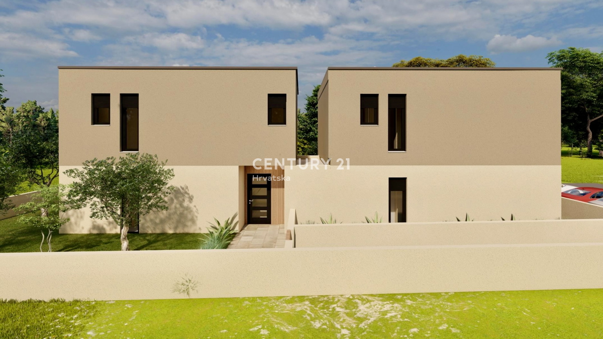 POREČ, DINTORNI, DUPLEX ATTRATTIVA CON VISTA MARE