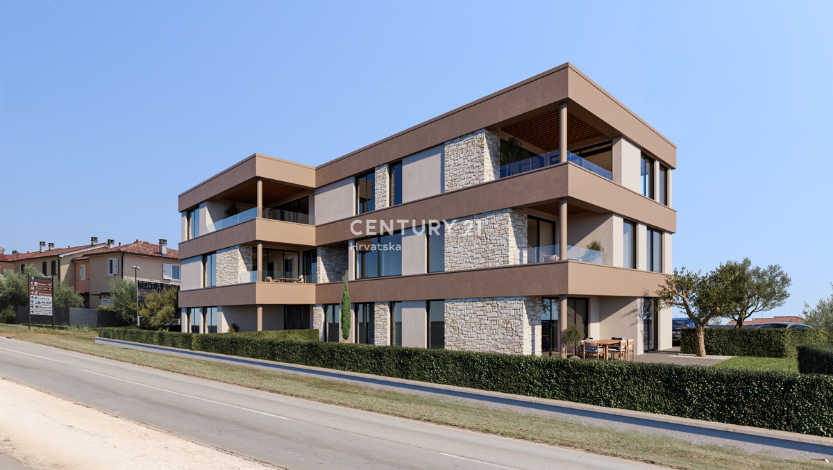 VABRIGA, IN VENDITA NUOVA COSTRUZIONE, APPARTAMENTO DUE LOCALI CON VISTA MARE