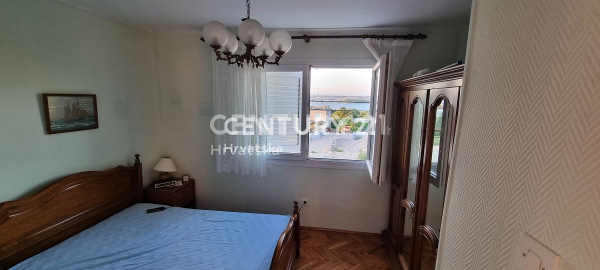 Pašman, Kraj, casa con vista mare e sui campanili