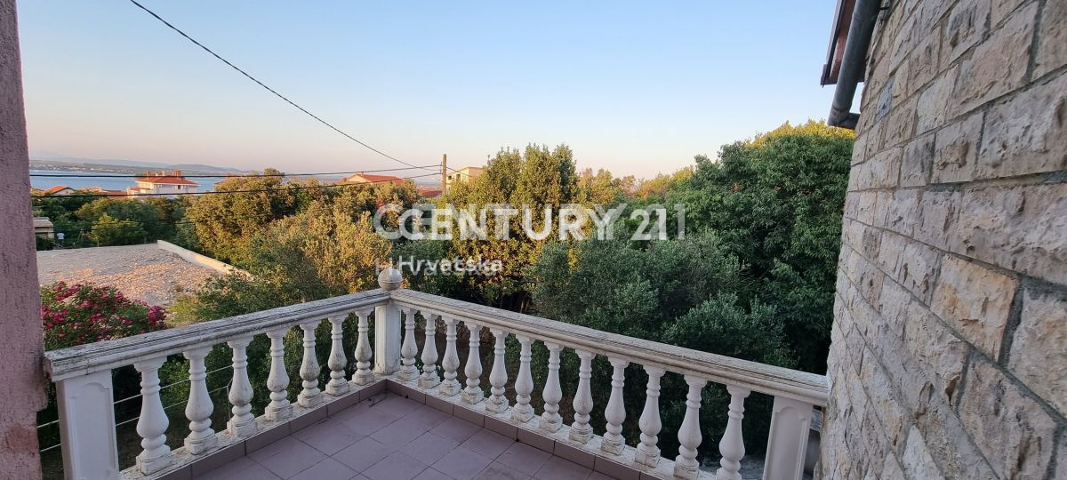 Pašman, Kraj, casa con vista mare e sui campanili