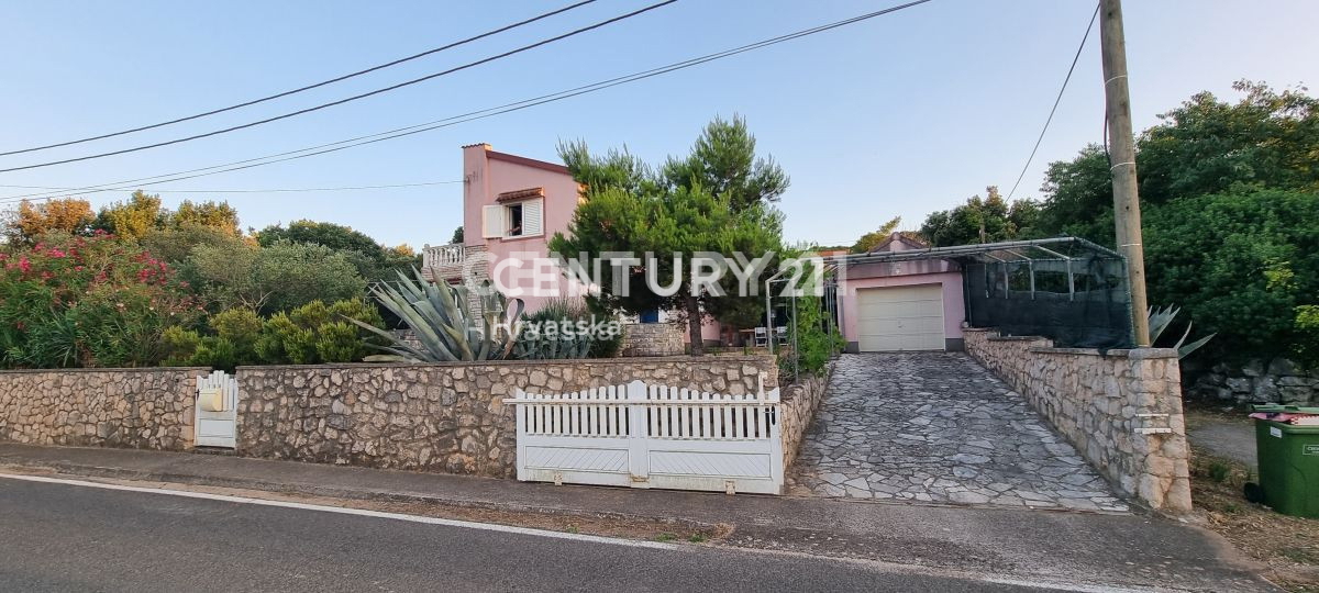 Pašman, Kraj, casa con vista mare e sui campanili