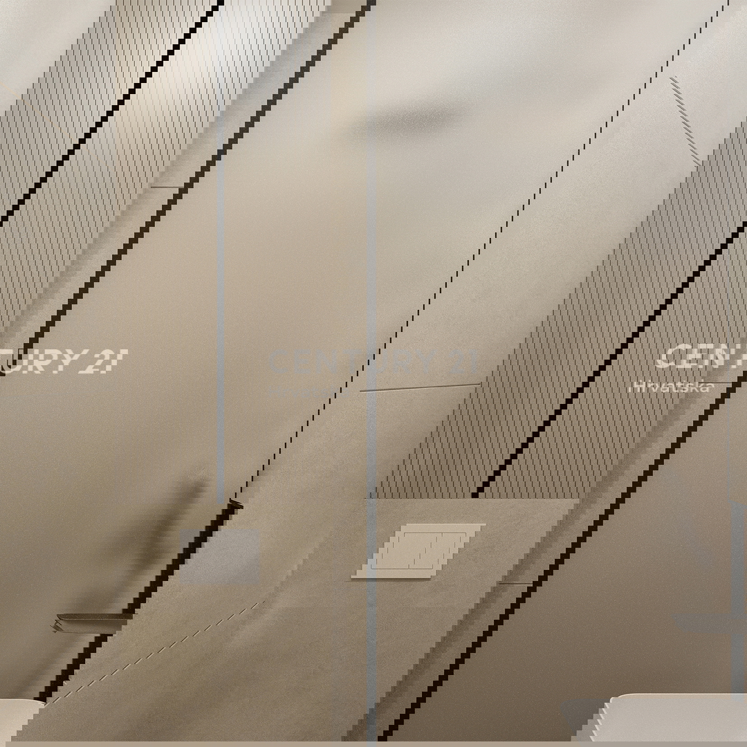 ZADAR, LJUBAČ, LUX. NUOVO. S6 / 97,10 m2 + 120 m2 TERRAZZA SUL TETTO, 2° piano, 50 m DAL MARE E DALLA SPIAGGIA, VISTA MARE