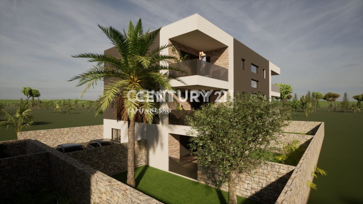 PRIVLAKA-SABUNIKE (DINTORNO DI ZARA) -- APPARTAMENTO BILOCALI AL 2° PIANO CON VISTA MARE
