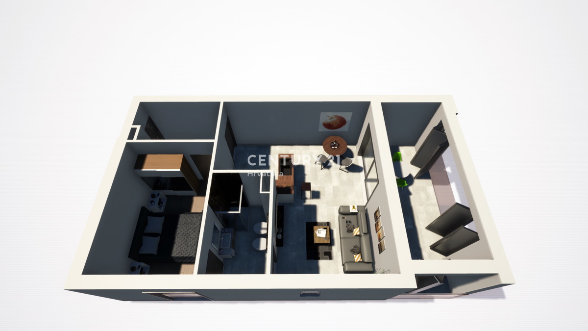 Jezera - isola di Murter - Lake Residence - appartamento di lusso su due piani con giardino - S 2