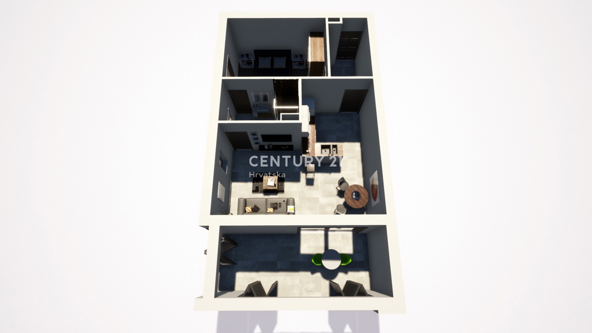 Jezera - isola di Murter - Lake Residence - appartamento di lusso su due piani con giardino - S 2