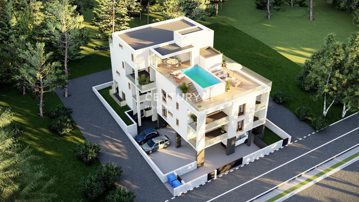 Jezera - isola di Murter - Lake Residence - appartamento di lusso su due piani con giardino - S 2