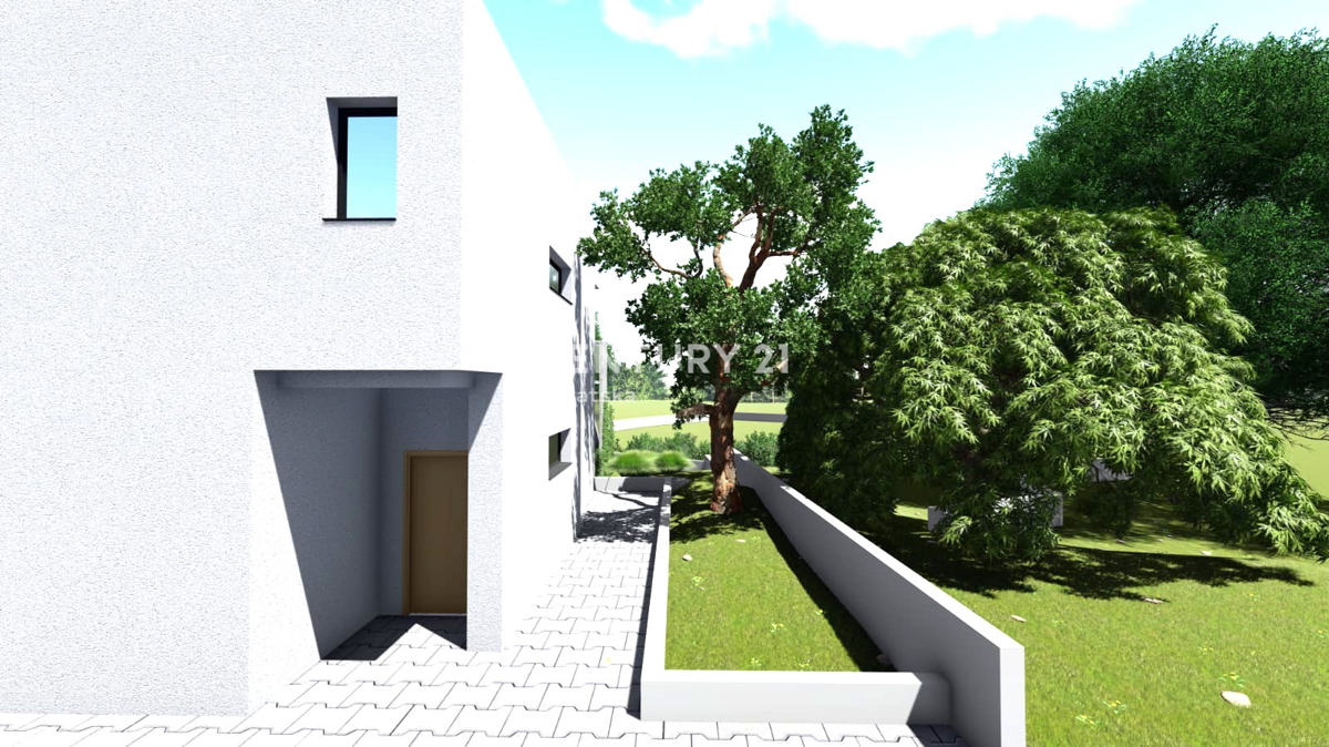 Primošten - villa con piscina e vista sulla città e sul mare