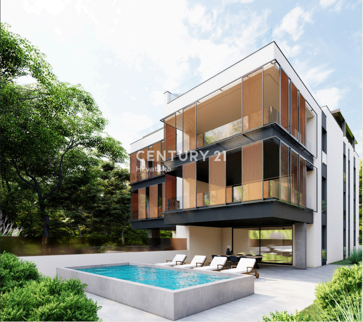 ZARA, DIKLO, 1° FILA AL MARE, NUOVA COSTRUZIONE DI LUSSO, 121,89 1° piano