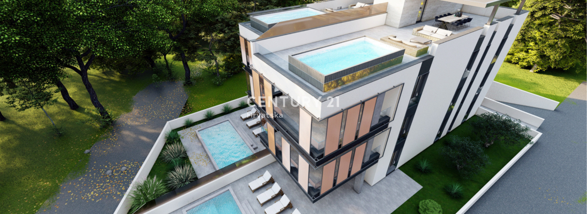 ZARA, DIKLO, 1° FILA AL MARE, NUOVA COSTRUZIONE DI LUSSO, 121,89 1° piano