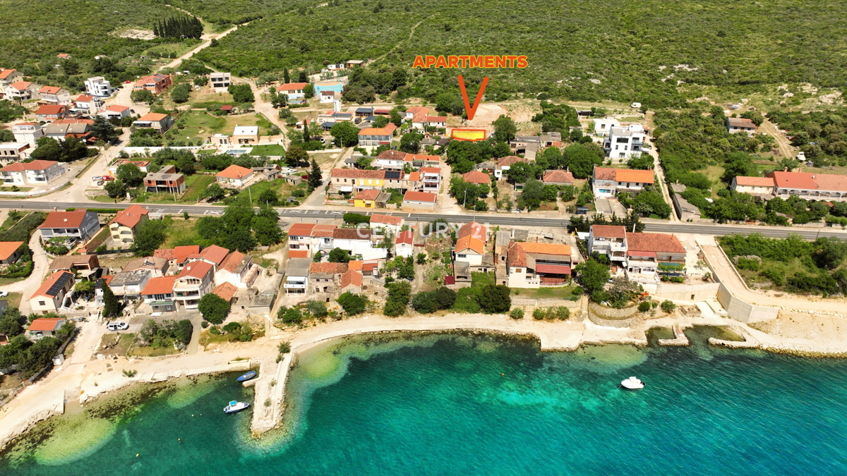 BIOGRAD, SVETI PETAR NA MORU, APPARTAMENTO, PIANO TERRA, INTERO SEMINTERRATO, NUOVA COSTRUZIONE