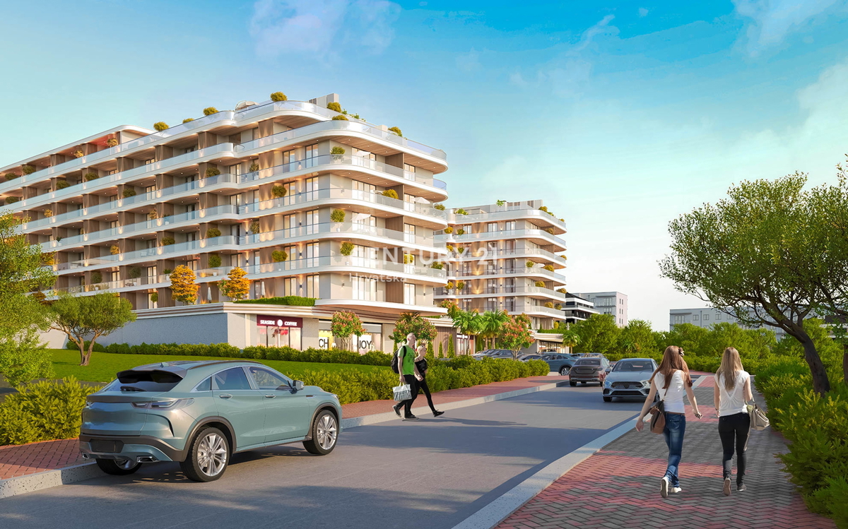 ZADAR, CRVENE KUĆE, LUSSUOSA NUOVA COSTRUZIONE, APPARTAMENTO 59,86 m2, PIANO TERRA
