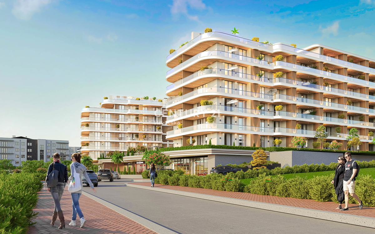 ZADAR, CRVENE KUĆE, LUSSUOSA NUOVA COSTRUZIONE, APPARTAMENTO 59,86 m2, PIANO TERRA