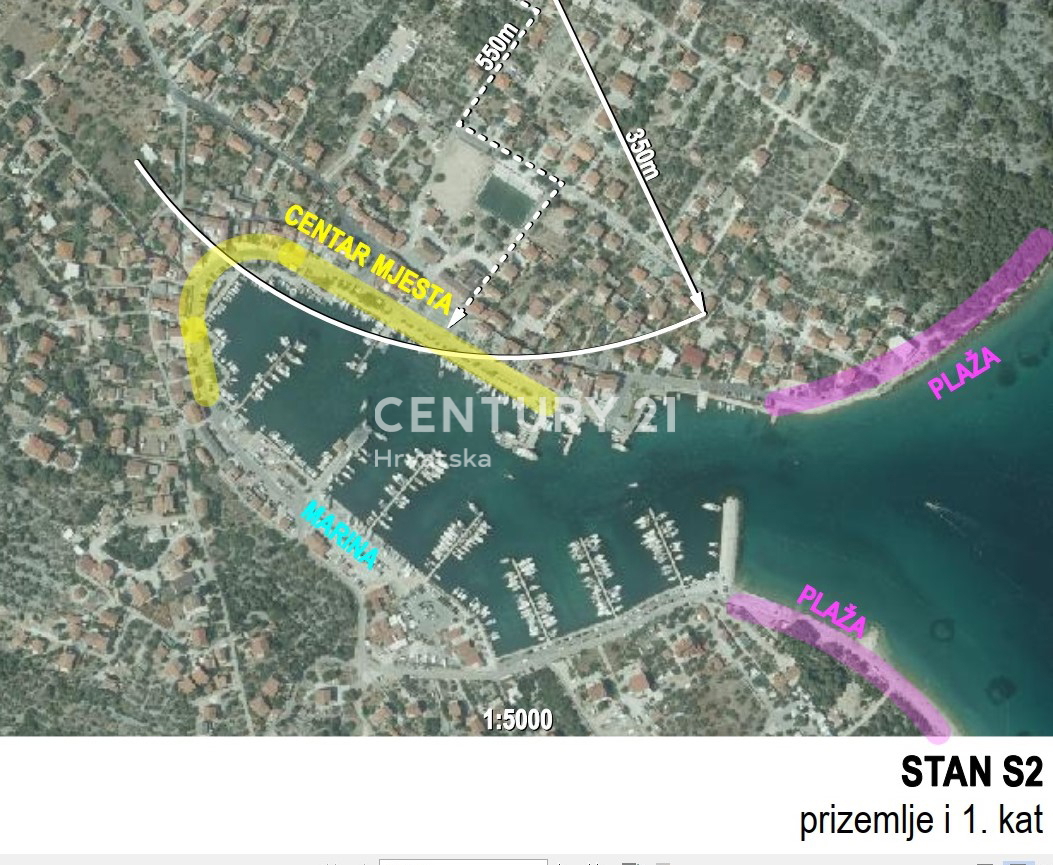 Jezera - isola di Murter - appartamento di lusso su due piani con giardino, in Lake Residence - S1