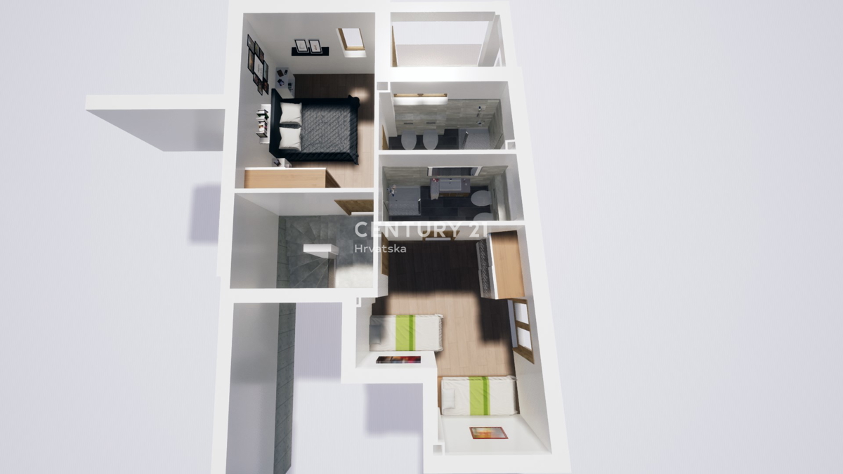 Jezera - isola di Murter - appartamento di lusso su due piani con giardino, in Lake Residence - S1