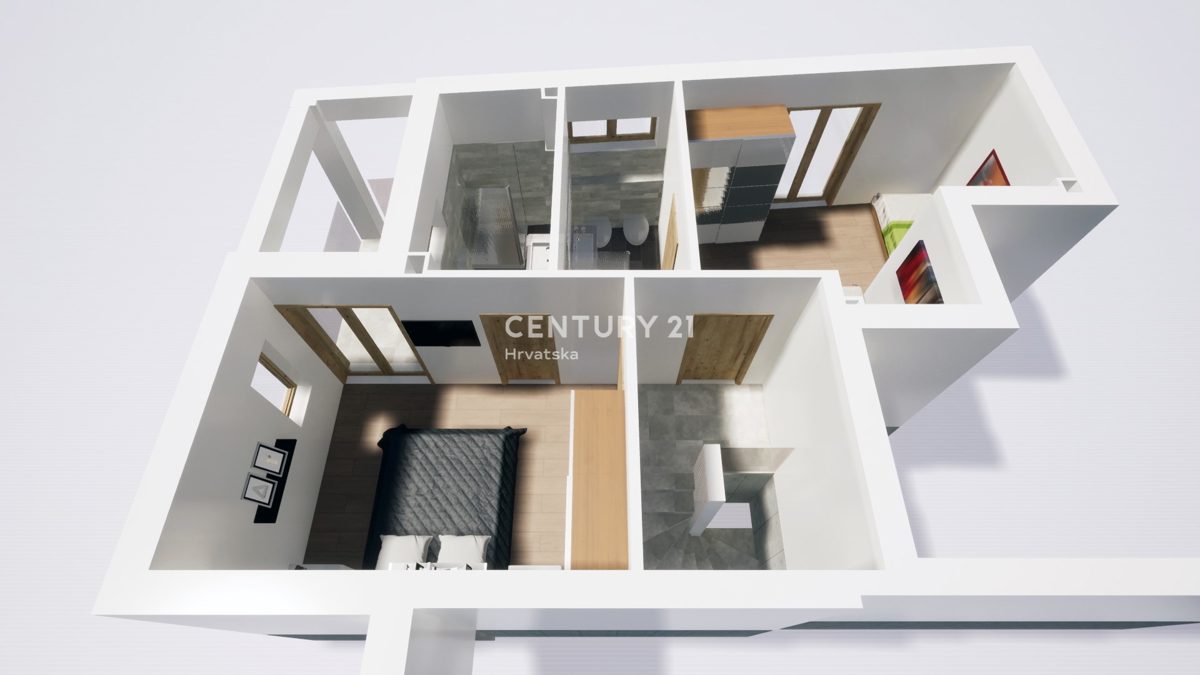 Jezera - isola di Murter - appartamento di lusso su due piani con giardino, in Lake Residence - S1