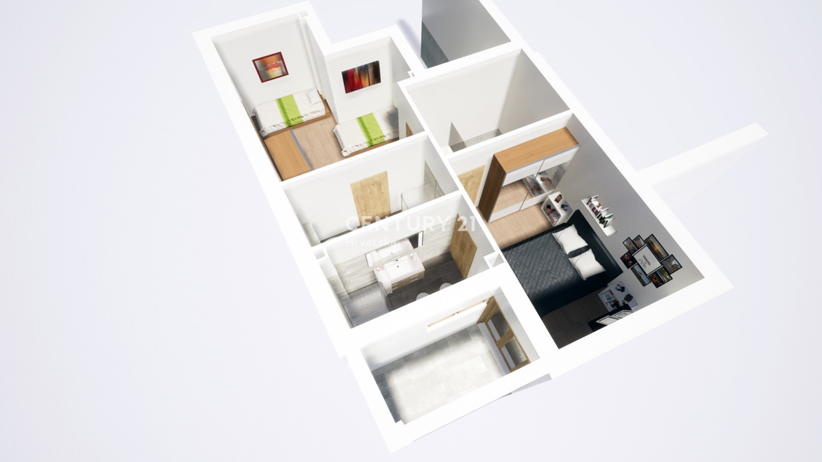 Jezera - isola di Murter - appartamento di lusso su due piani con giardino, in Lake Residence - S1