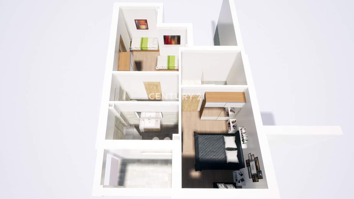 Jezera - isola di Murter - appartamento di lusso su due piani con giardino, in Lake Residence - S1