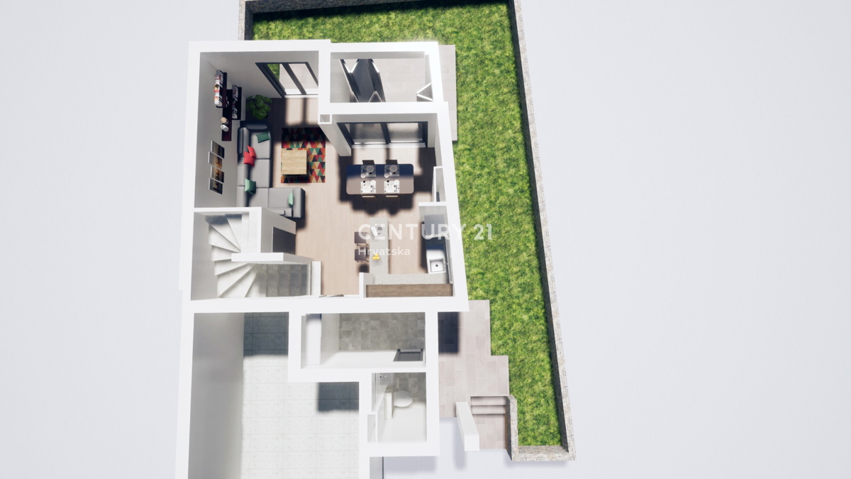 Jezera - isola di Murter - appartamento di lusso su due piani con giardino, in Lake Residence - S1