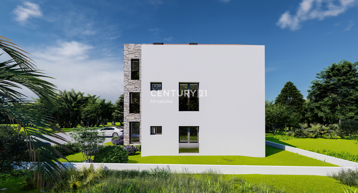 VRSI, ZUKVE, APPARTAMENTO 3,5 LOCALI 79,95 M2, MANSARDA, NUOVA COSTRUZIONE, 150 M DAL MARE, SCONTO IN COSTRUZIONE!