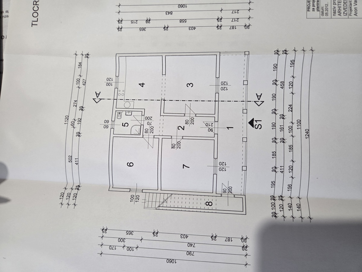 VIR, CASA CON 3 APPARTAMENTI, A 350 M DAL MARE, SUBITO ABITABILE