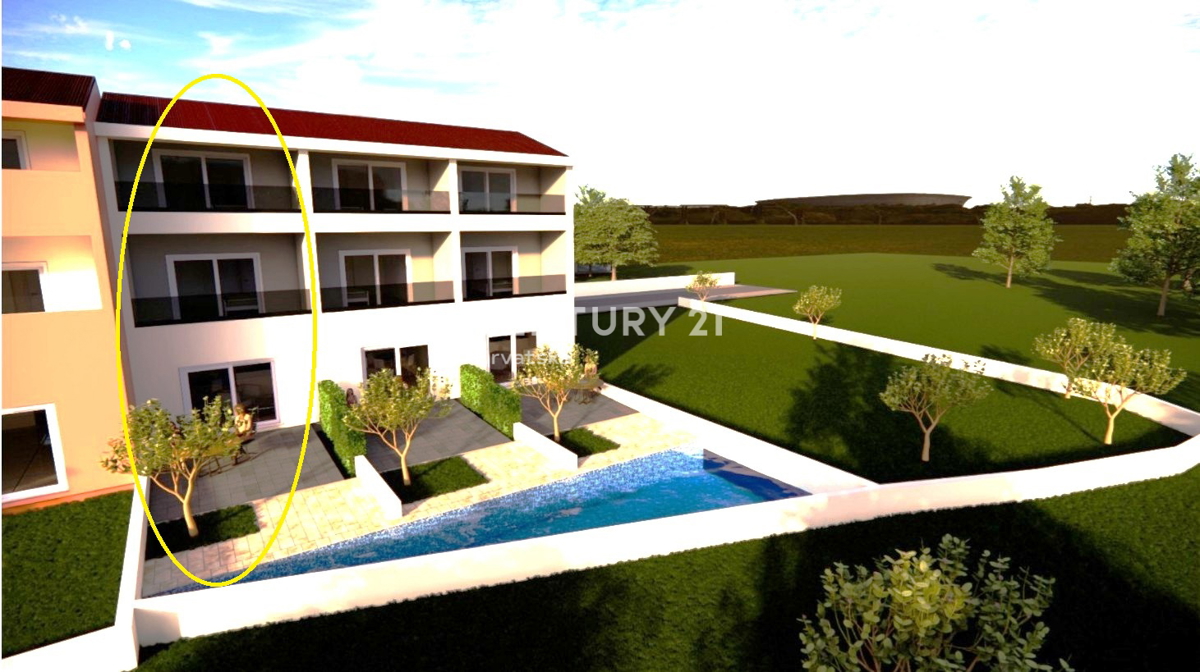 Maselnica - Jasenice - appartamento su tre piani n. 1 - con vista mare - OFFERTA !!