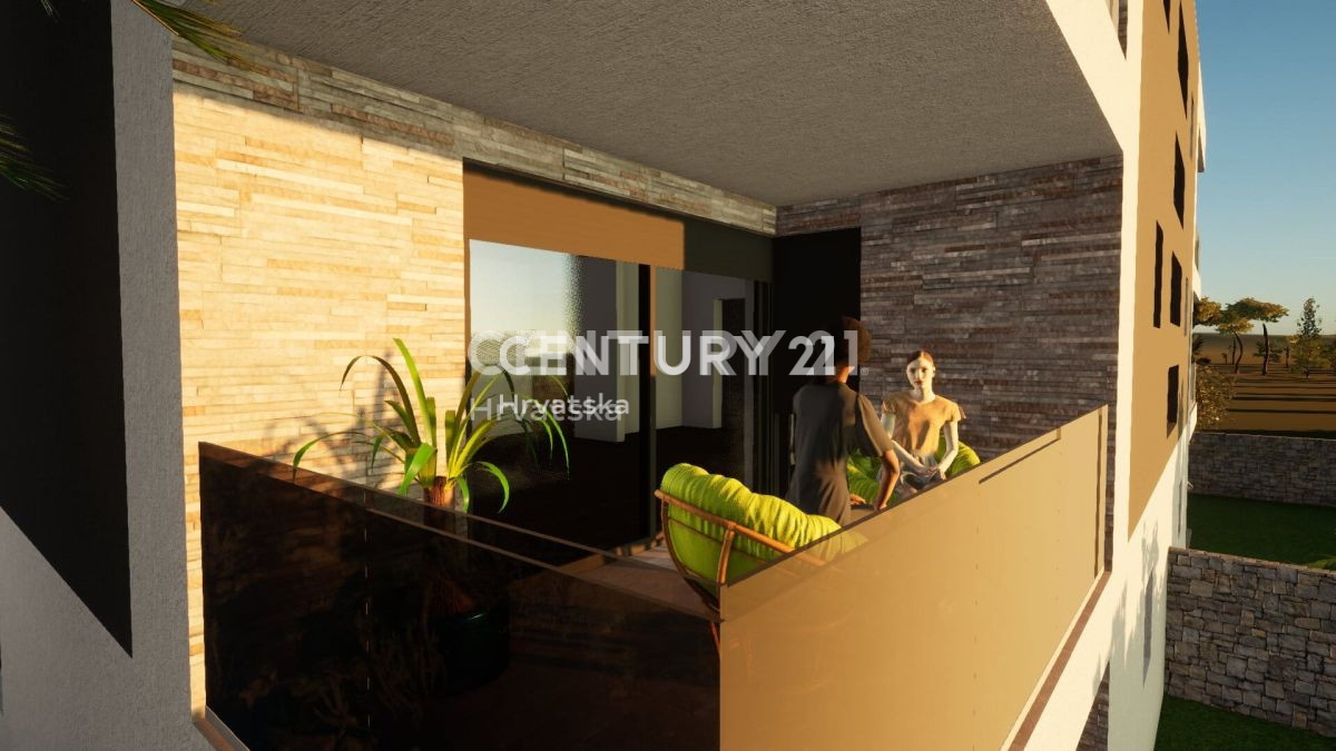 PRIVLAKA-SABUNIKE (DINTORNO DI ZARA) -- APPARTAMENTO BILOCAL A PIANO 2 CON VISTA MARE