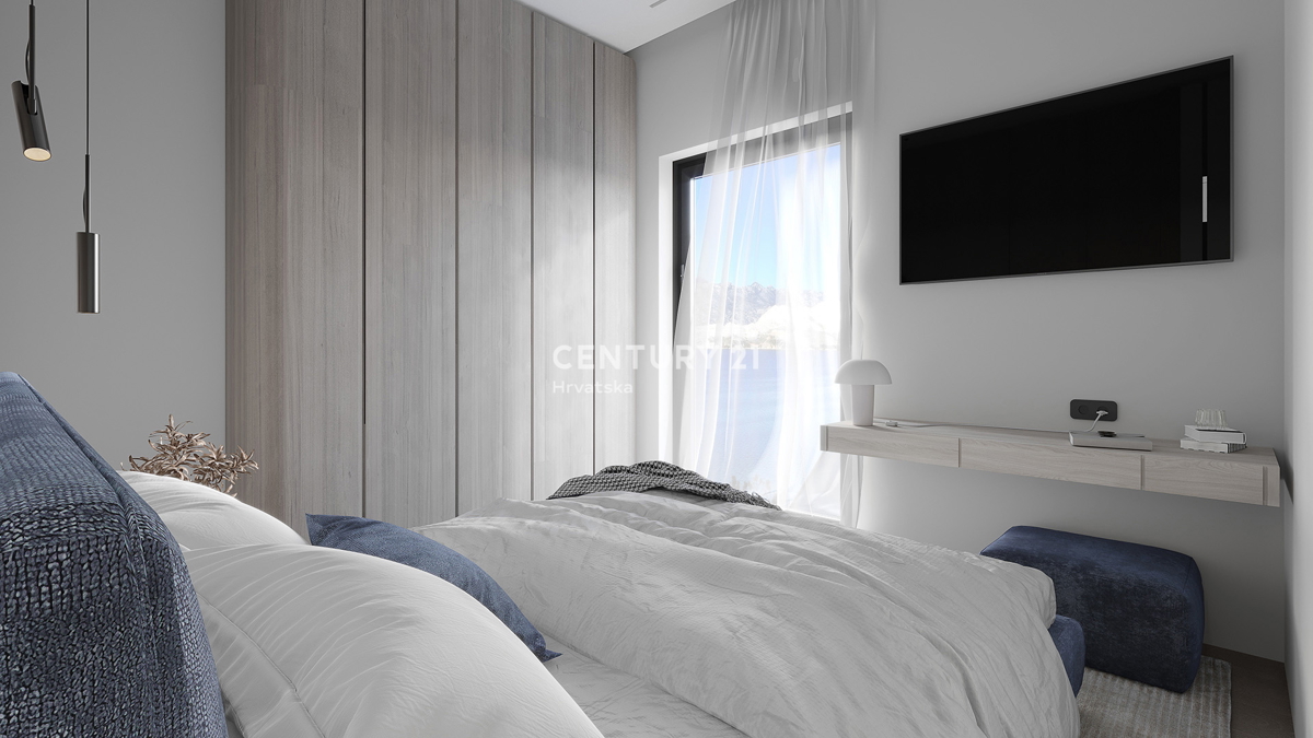 Lussuosi appartamenti a Pag con vista panoramica sul mare