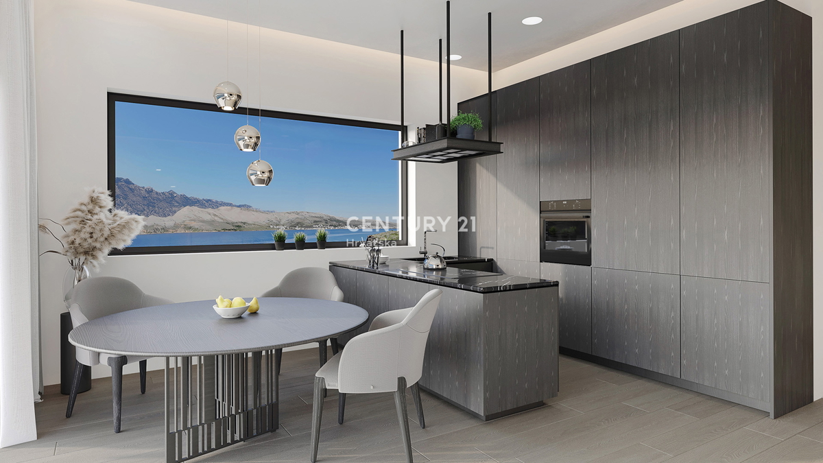 Lussuosi appartamenti a Pag con vista panoramica sul mare