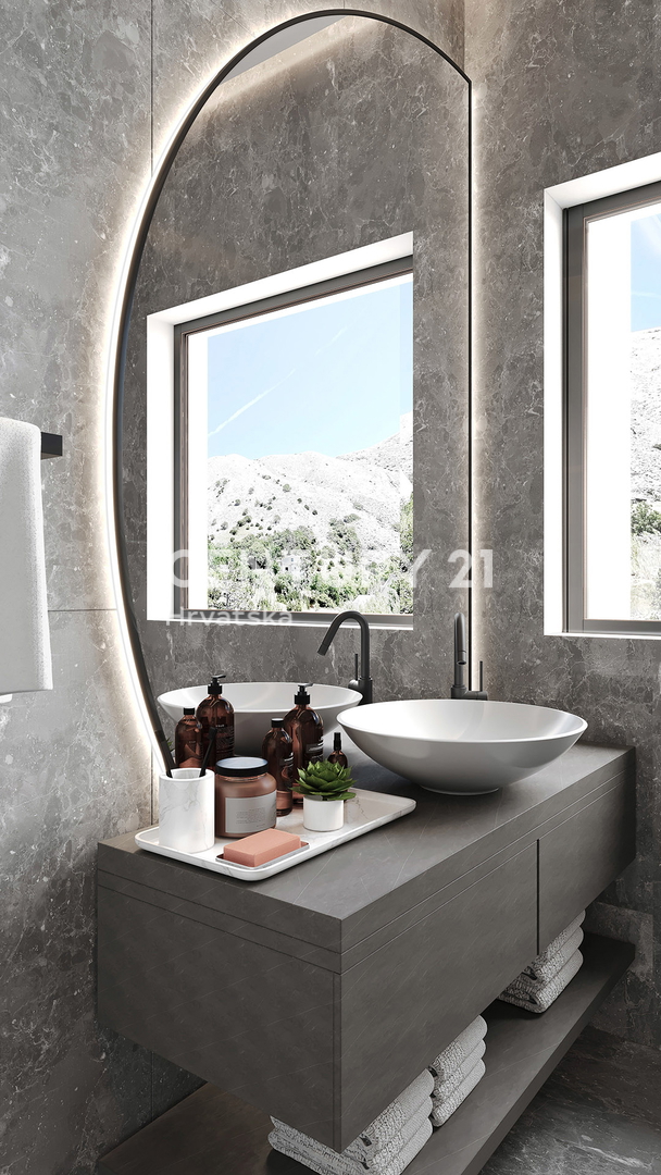 Lussuosi appartamenti a Pag con vista panoramica sul mare