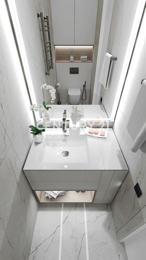 Lussuosi appartamenti a Pag con vista panoramica sul mare