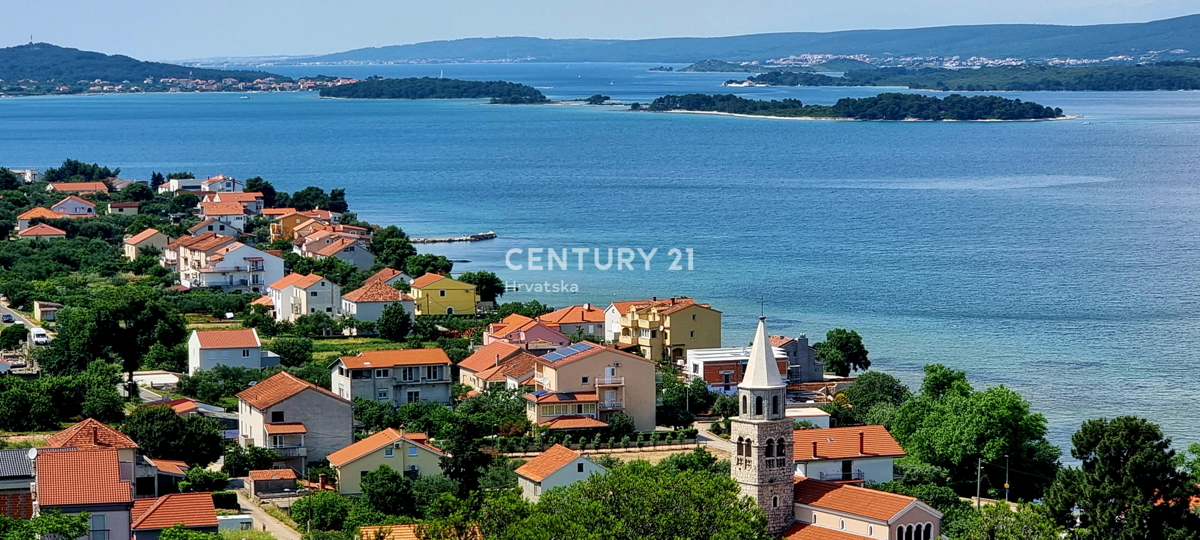 Tkon, Pašman, terreno edificabile con vista mare