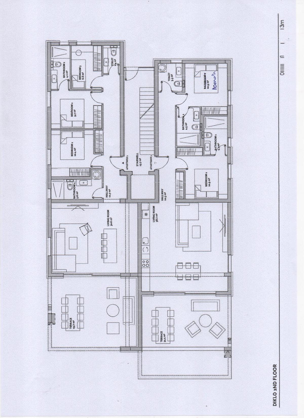 ZADAR, DIKLO, 1 FILA DAL MARE, NUOVA COSTRUZIONE DI LUSSO, 152,85 m2
