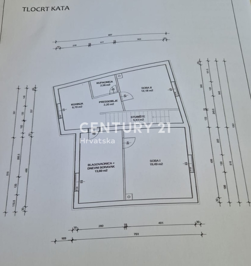 Biograd na Moru, centro storico, casa a 80 m dal mare