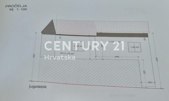 Biograd na Moru, centro storico, casa a 80 m dal mare