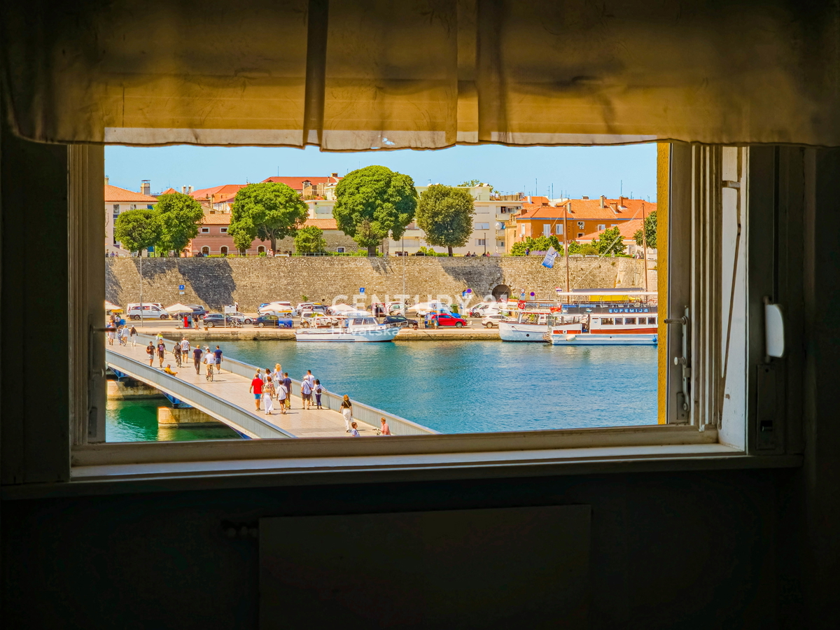 ZARA, RIVA BRANIMIROVA, APPARTAMENTO PRIMA FILA SUL MARE, OTTIMA POSIZIONE