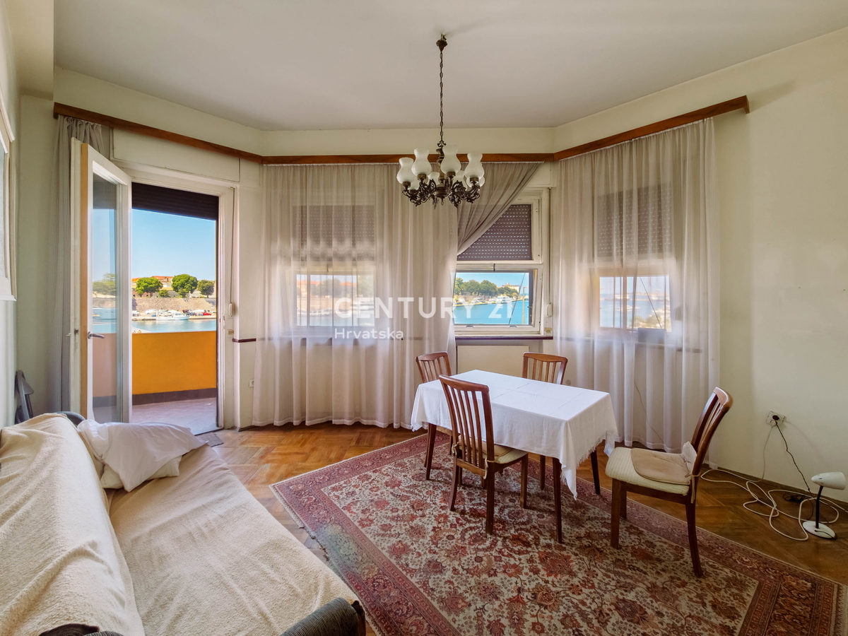 ZARA, RIVA BRANIMIROVA, APPARTAMENTO PRIMA FILA SUL MARE, OTTIMA POSIZIONE