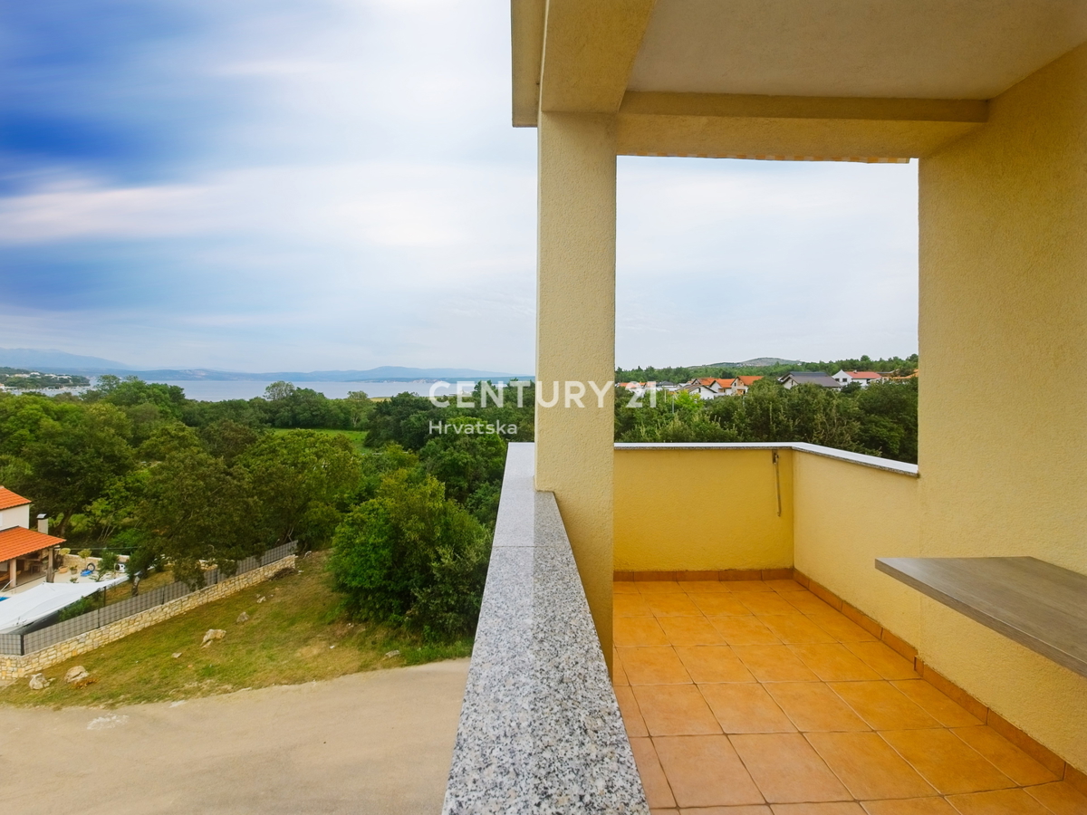 POSEDARJE: Appartamento bilocale con splendida vista mare