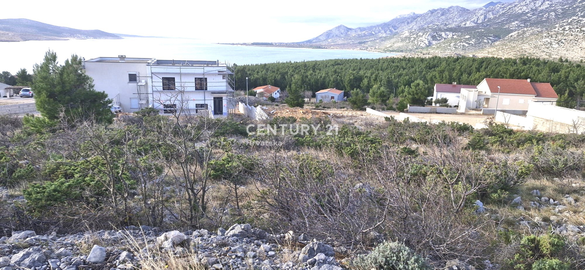 Rovanjska - Jasenice - terreno edificabile con progetto e vista mare