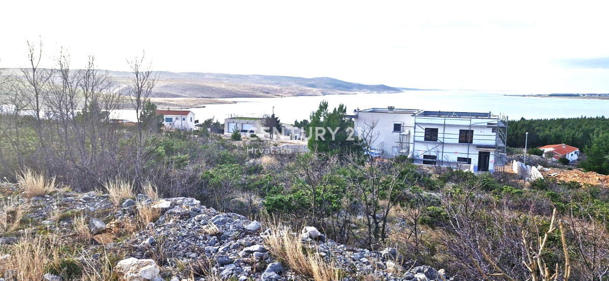 Rovanjska - Jasenice - terreno edificabile con progetto e vista mare