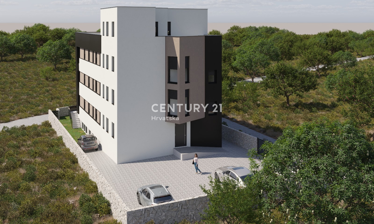 MANDRE, PRIMA FILA AL MARE, 156,18 m2, LUSSUOSA NUOVA COSTRUZIONE, APPARTAMENTO SU DUE LIVELLI, VISTA MARE!