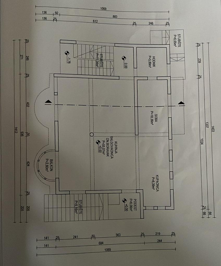 Banjevci, lago di Vransko, Pirovac, casa incompleta legalizzata su un bel terreno