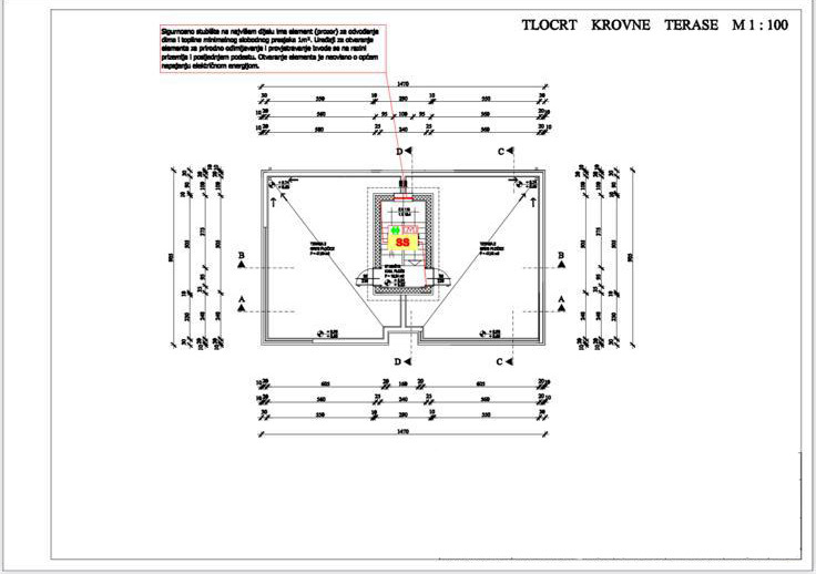 Vir – appartamento su due piani con terrazza sul tetto e vista mare