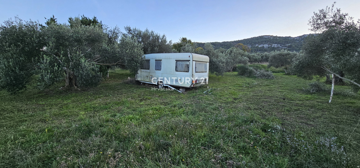 Pašman, Mrljane, terreno edificabile con vista mare