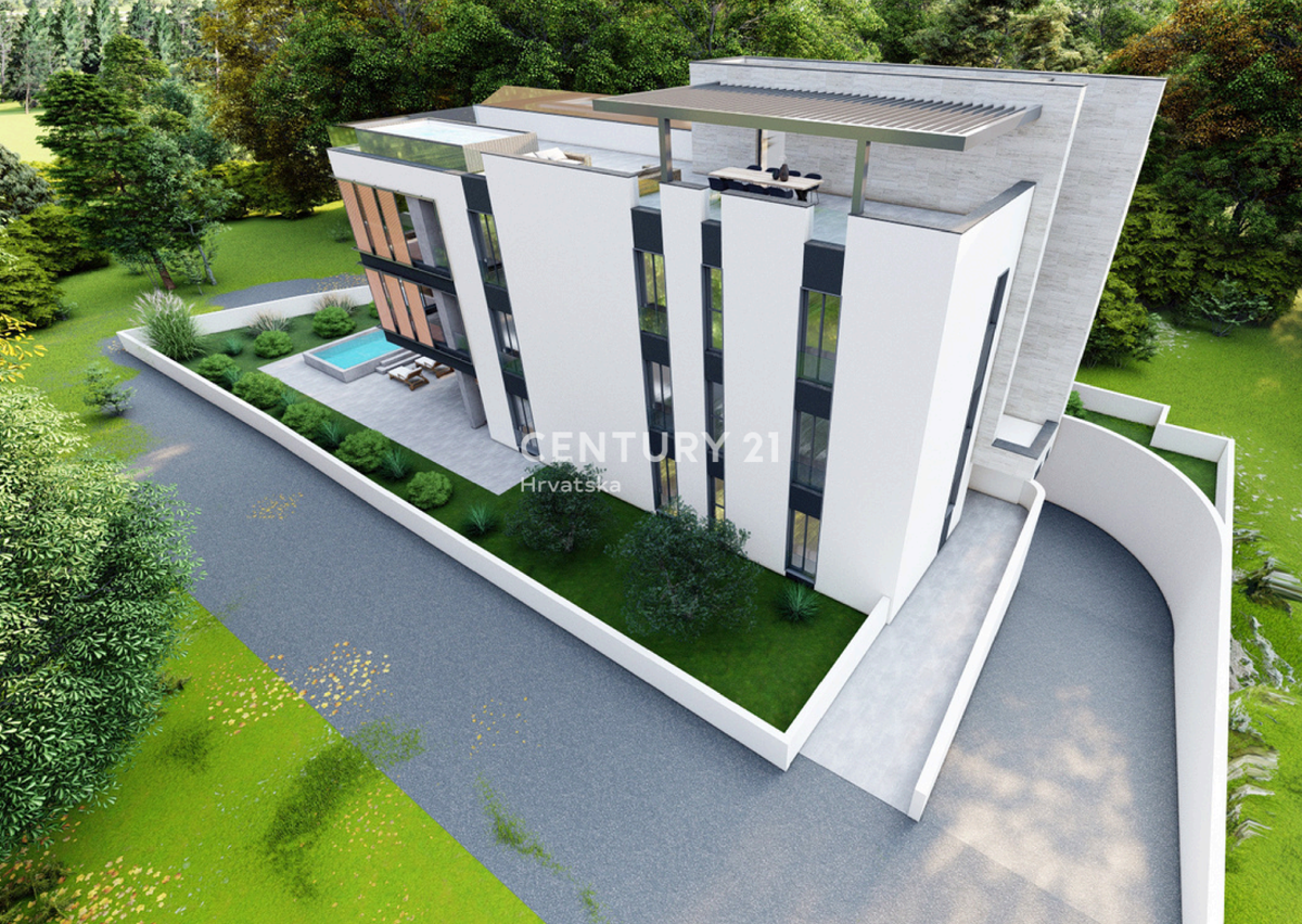 ZADAR, DIKLO, 1 FILA DAL MARE, NUOVA COSTRUZIONE DI LUSSO, 152,85 m2