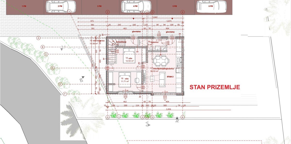 Biograd na Moru - appartamento bilocale al piano terra con giardino